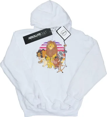 Produktbild von Disney - "The Lion King Pride Family" Kapuzenpullover für Herren BI12861 (L) (Weiß)