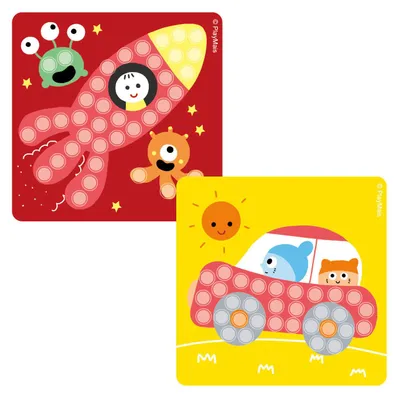Produktbild von JBM 160544, Bastelset für Kinder, 3 Jahr(e), Mais, Mehrfarbig, 303 Stück(e)