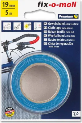 Produktbild von Gewebeband fix-o-moll 19mm blau