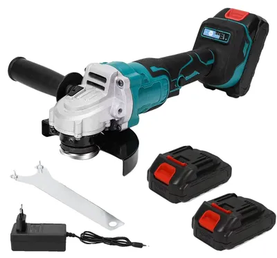 Obrázek produktu pro Úhlová bruska, bezkartáčový motor, 3 nastavení rychlosti, s 2Xbaterií