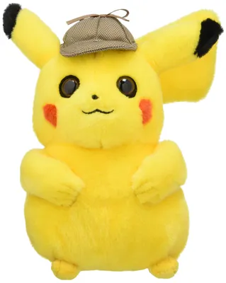 Produktbild von Giochi Preziosi Detective Pikachu Pokemon Plüsch, Mehrfarbig, PKT01100