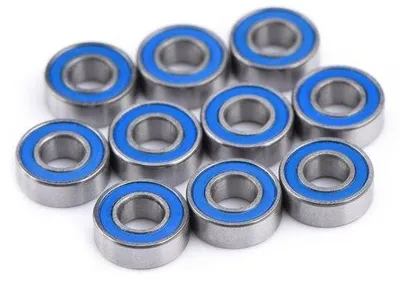 Productafbeelding van Miniature Ball Bearings - MR115-2RS - 10-pack - 5 x 11 x 4 mm - Perfect voor 3D Printers - Geschikt voor Modelbouw - Ideaal voor Elektris...