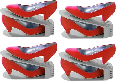 Zdjęcie produktu dla Organizer na buty, 4 sztuki w komplecie