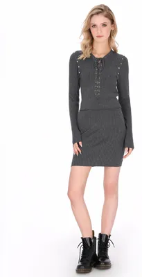 Image de Pull pour femme Speedlight - gris, taille M/L