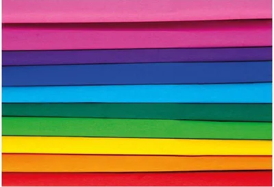 Zdjęcie produktu dla Bibuła marszczona 25x200cm - mix 10 kolorów Tęcza