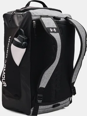 Obrázek produktu pro Under Armour UA Contain Duo Medium BP Duffle Castlerock Medium Heather/Black/White 46 L Batoh-Sportovní taška-Taška