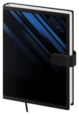 Immagine prodotto di Agenda giornaliera A5 Tone con magnete, colore blu (DTN422-01-27)