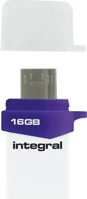 Zdjęcie produktu dla Integral Micro Fusion Flash Drive - Podwójny Pendrive USB 3.0 i micro USB OTG 16 GB