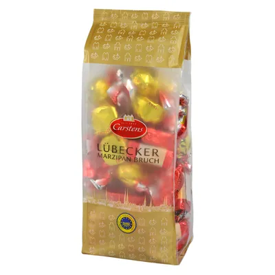 Zdjęcie produktu dla Carstens Lubecki twaróg marcepanowy z ciemną czekoladą 500g