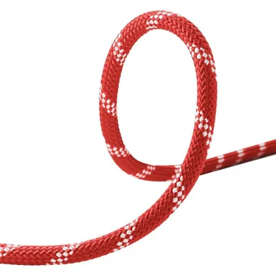 Immagine prodotto di Corda statica a bassa elasticità da 10,5 mm, rossa, 100 m - Edelrid