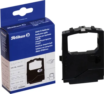 Produktbild von Pelikan 528896, OKI ML 5520, 5521, 5590, 5591, Schwarz, 39,32 g, 2,2 m, 8 mm, 3560 Stück(e)