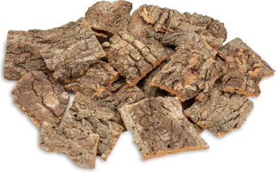 Produktbild von Baumrinde in Natur, Größe 5-6cm, Packung mit ca. 200g | Deko-Rinde
