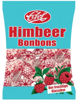 Produktbild von Edel Himbeer Bonbons 120g