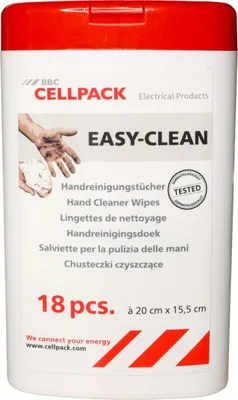 Produktbild von Cellpack Handreinigungstuch 18 St. EASY-CLEAN 435266