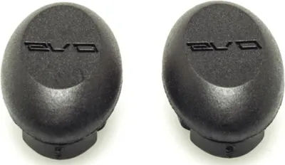 Produktbild von PRO Endkappen für Extensions Missile Evo oval schwarz 2 Stück