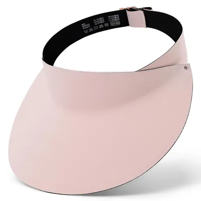 Produktbild von Visor Cap Damen Sommer UV Baseball Sonnenblende Herren Tennis Golf Schnelltrocknend Rosa Einheitsgröße