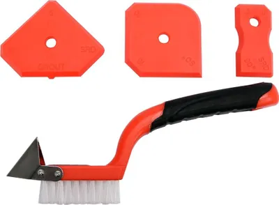 Produktbild von Yato YT-52621, Dichtstoff-Entferner-Werkzeug, Rot, Kunststoff, 3 Stück(e)