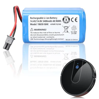 Li-Ion-Ersatzakku 14,4 V 3400 mAh für Staubsauger