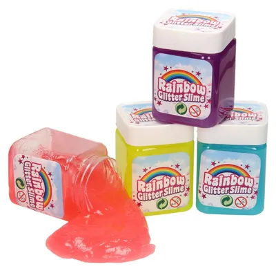 Immagine prodotto di Giocattoli arcobaleno glitter slime