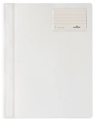 Image de Dossier de reporting Opak A4+ Plastique blanc Paquet de 25