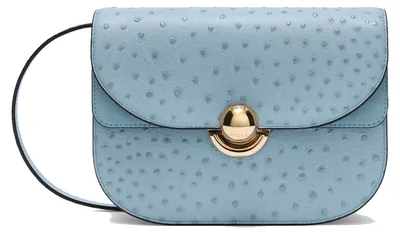 Produktbild von Furla Umhängetasche Leder Straußenmuster Rosa Drehverschluss D82 Barbie ONE 24x15x7.5 cm B01355_ 4477S