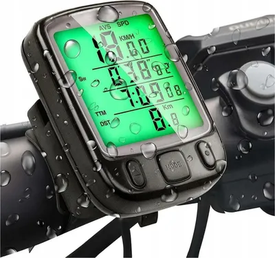 Zdjęcie produktu dla Licznik Rowerowy Przewodowy 27 Funkcji Lcd Do Roweru Prędkościomierz Ip68