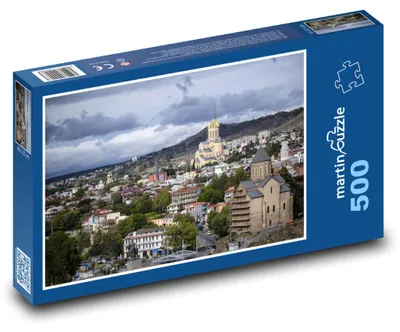 Zdjęcie produktu dla martinpuzzle - Puzzle 500 - Tbilisi - świątynia, Gruzja