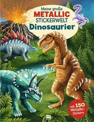 Image de Meine große Metallic-Stickerwelt Dinosaurier
