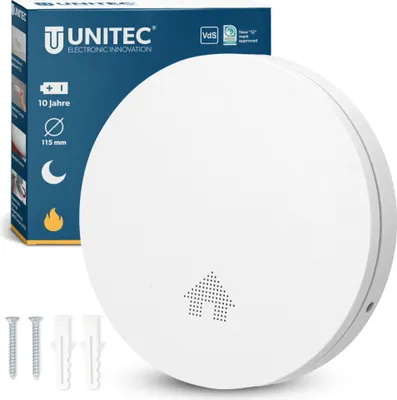 Zdjęcie produktu dla Alarm dymu UNITEC Design Li Q-Label ws