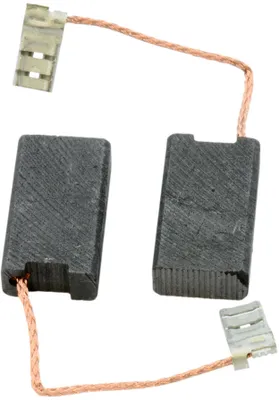Image de Charbons - 6,3x12,5x22mm - Avec câble et prise - Remplace 1.607.014.133