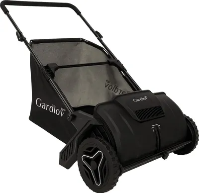 Produktbild von Gardlov Laubsammler Handbetrieben 100L Rasenkehrmaschine mit Höhenverstellung & Rotationsbürste Leise & Umweltfreundlich Manuelle Laubkehrmaschine 26309