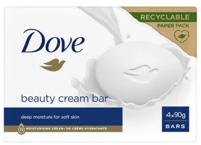Produktbild von Dove Zeep Original - 4 x 90 Gr