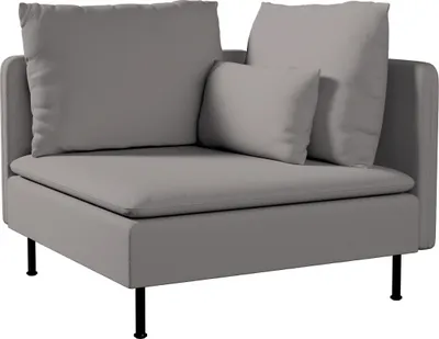 Produktbild von Dekoria Bezug für Söderhamn Eckelement, beige, Bezug für Eckelement