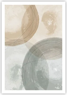 Produktbild von Poster - Poster ohne Rahmen - Aquarell Räder Pastell - 70x100 cm - Wand Bild - Wanddeko - Wandbilder - Kunstposter - Wandposter - Bilder - Kunstdruck - Wanddekoration - Wandbild - P2XPA70x100-4842