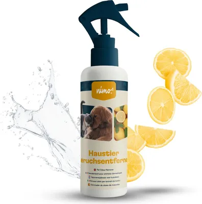 Produktbild von nimo® Haustier Geruchsentferner | Geruchsneutralisierer Spray gegen unangenehme Gerüche | effektiver Geruchsentferner für den gesamten Haushalt | Geruchsneutralisierer gegen Tierurin