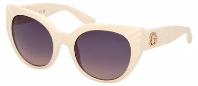 Produktbild von Guess GU00255 Shiny ivory 53/20/135 Damen Sonnenbrillen