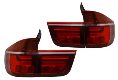 Image de Feux arrière à LED pour BMW X5 E70, modèles de 2007 à 2010, design de restylage (LCI).