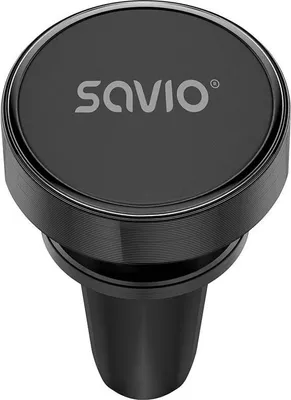 Productafbeelding van Savio CH-02 Magnetische autohouder, aluminium, zwart, antislip, zwart