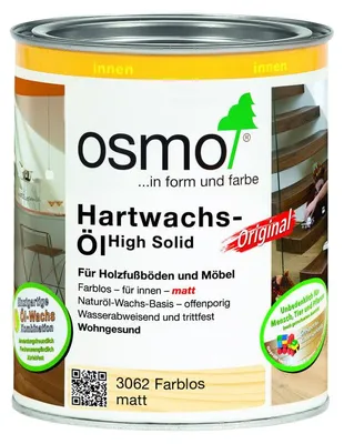 Produktbild von 0,375 L | Hartwachs-Öl 3062 Farblos