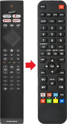 Produktbild von Fernbedienung passend für PHILIPS 32PFS6908-12 | 32PFS690812