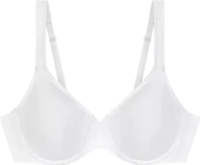 Zdjęcie produktu dla Triumph Modern Soft+Bawełna, Biały, Fiszbina, Monochromatyczny, Damski, Zapięcie z tyłu, B