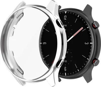 Obrázek produktu pro INF Kompletní ochranné pouzdro na hodinky pro Huami Amazfit GTR 2 stříbrný