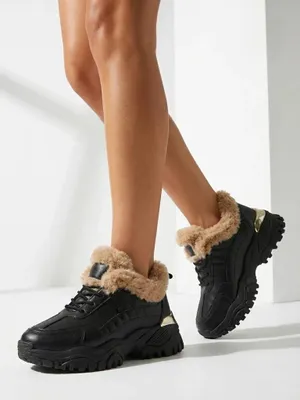 Produktbild von Damen Stoff-Sneakers - Schwarz, leichte Freizeitschuhe, Größe 37