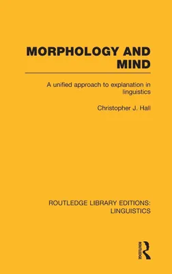 Produktbild von Morphology and Mind