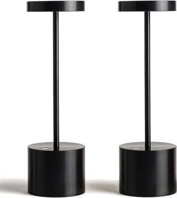 Image de Lampe de table rechargeable - Lampe de table sans fil - Moderne - Lampe de bureau - Haut de gamme