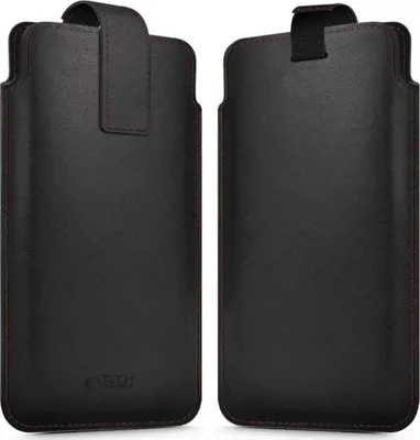 Zdjęcie produktu dla Tech-Protect Sm65 Uniwersalna torebka na telefon 6,0-6,9 cala Czarna/Czerwona
