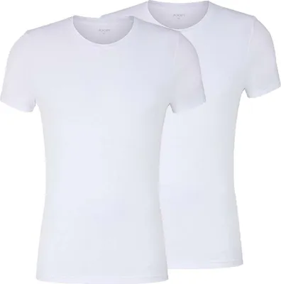 Produktbild von JOOP! O-Ausschnitt Rundhals 2er Pack Crewneck T-Shirts Everyday Weiß/White L