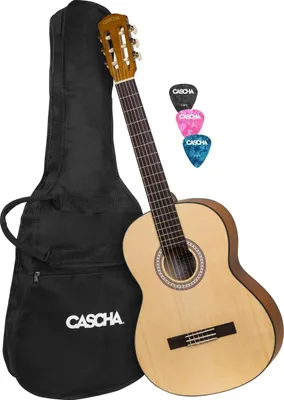 Image de Cascha HH 2137 4/4 Natural Classical Guitar