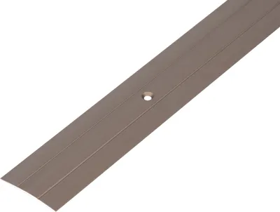 Immagine prodotto di Alberts 476311 Profilo di transizione, con due scanalature, alluminio, bronzo anodizzato, 900 x 37,8 mm