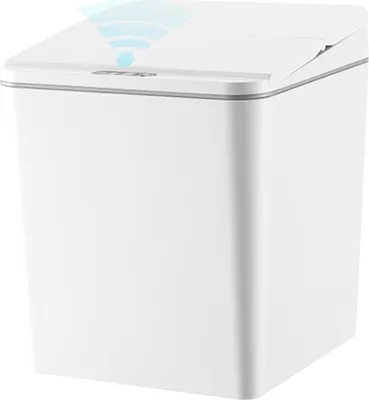 Produktbild von 6L beruehrungslose Muelleimer Smart Induction Muelleimer Automatische Muelltonne Infrarot-Bewegungssensor mit Deckel fuer Autokueche Badezimmer Buero Schlafzimmer